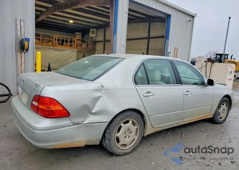 2002 Lexus Ls 430 from USA, damaged, VIN JTHBN30FX20062250